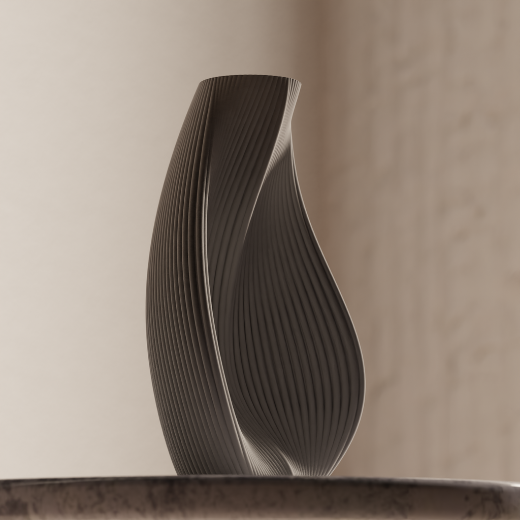 Twisted Flute Vase