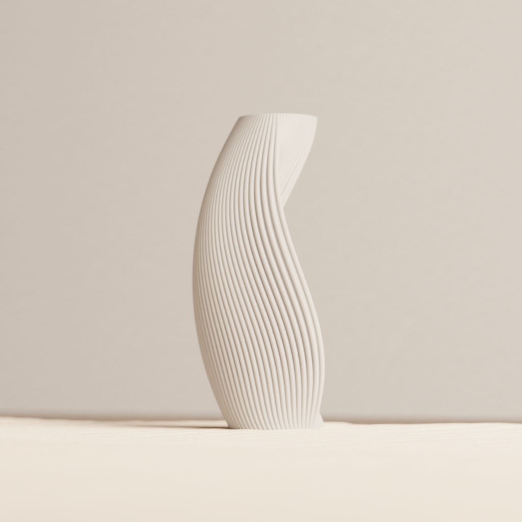 Twisted Flute Vase