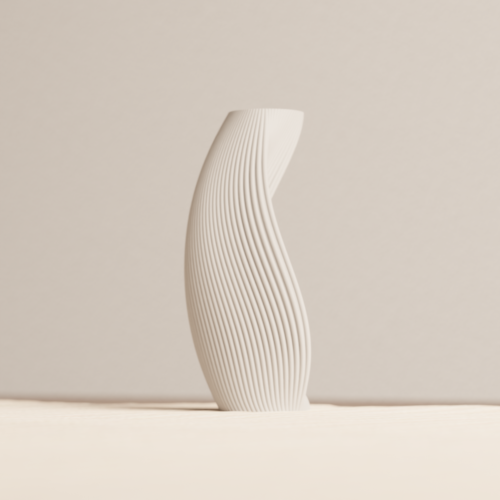 Twisted Flute Vase