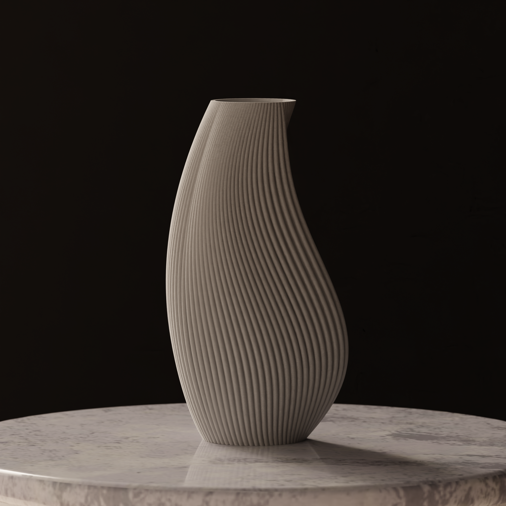 Twisted Flute Vase