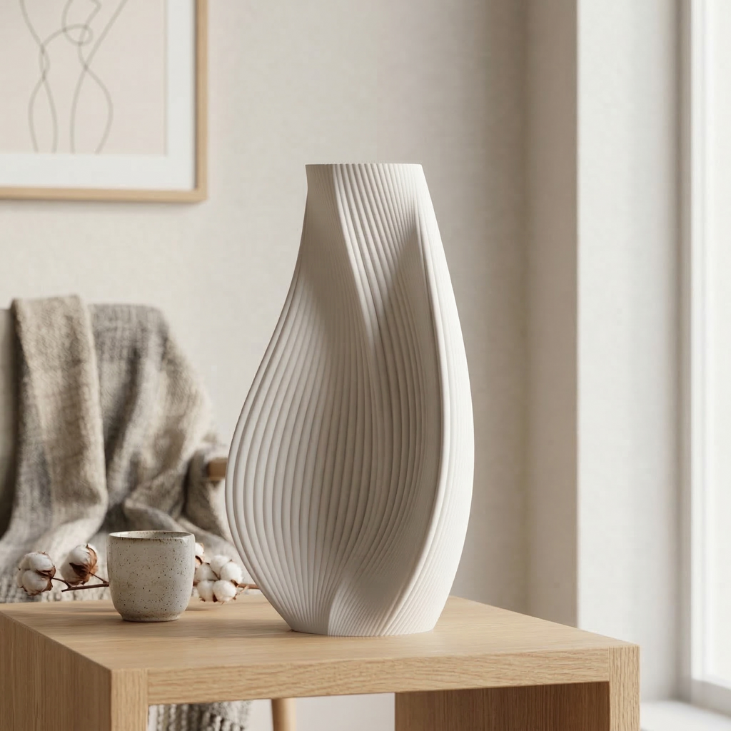 Twisted Flute Vase